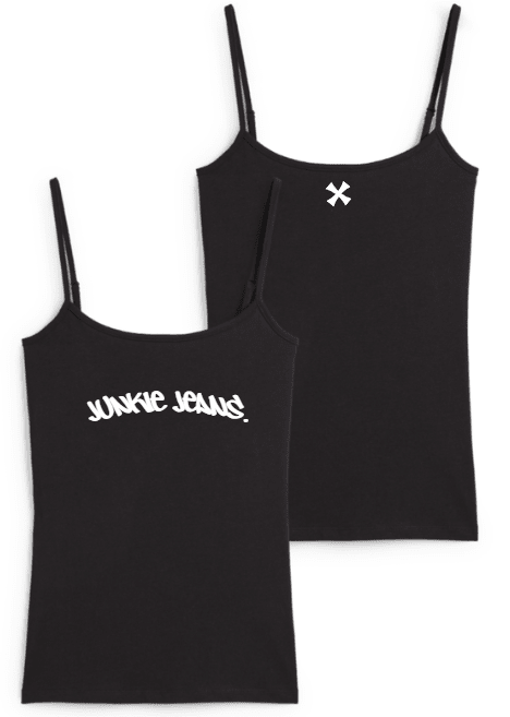 Signature Strap Tank - Junkie Jeans.
